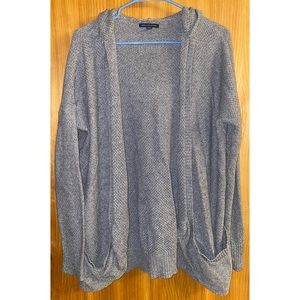American Eagle Outfitters Hooded Knit Cardigan